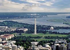 
                                                    North Cove: Aerial View towards National Harbor
                                            